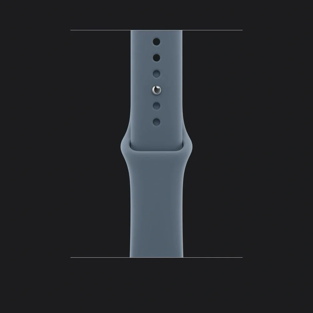 Apple Watch Sport Band in Anchor Blue